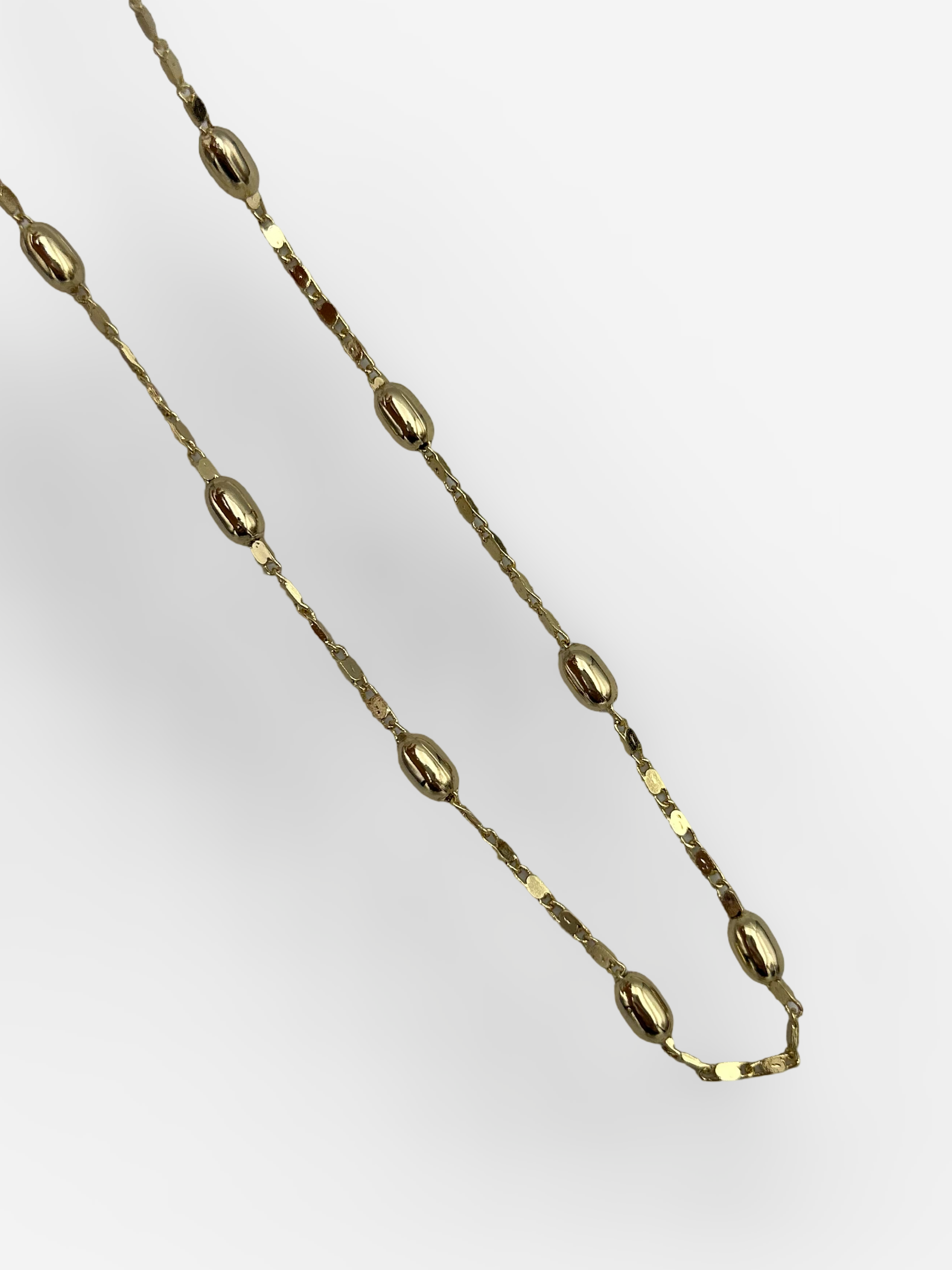 altın kaplama paslanmaz çelik kolye